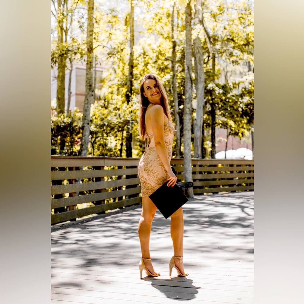 Xenia Boutique Rose Gold Dress